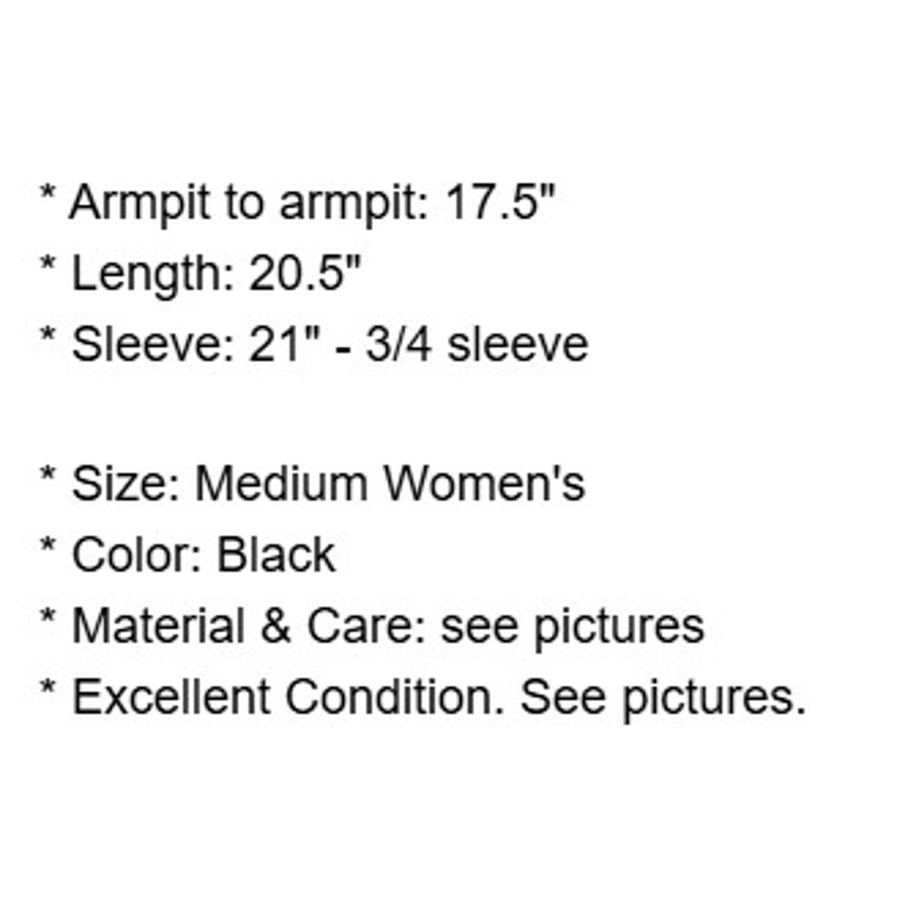 Zara Basic Jacket Womens Medium Black Double Brea… - image 4